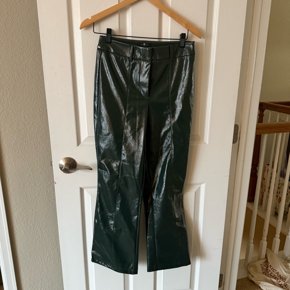 7 for All Mankind PU Leather Pants